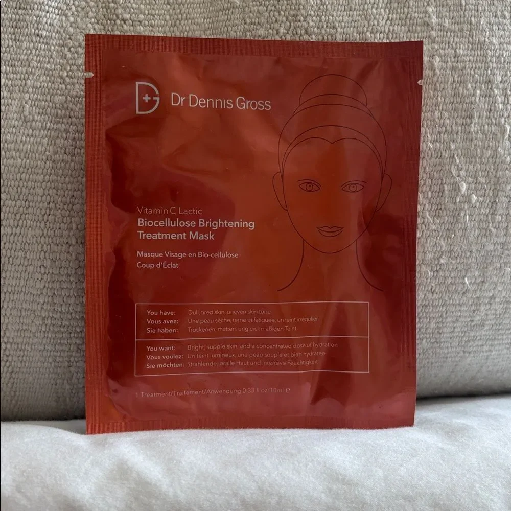 Dr. Dennis Gross Vitamin C Lactic Biocellulose Brightening Treatment Ma